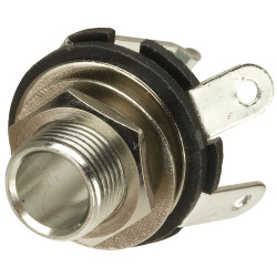 TruConnect 6.35mm Panel Mount Open Jack Socket