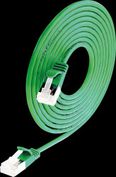 PKW-LIGHT-STP-K6A 2.0 GN Cat.6a SLIM light cable, U/FTP, 2,0 m, green