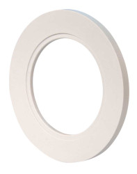 Ramka biały okrągła pojedyńcza TYP: LSR-BO-X1 KONEKTO