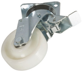 Koło samonastawne średnica kabla 125mm Płyta LAG 700kg wysokość całkowita 174mm