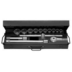 Zestaw nasadek rozmiar napędu 3/4 cala elementy: 14 Facom typ napędu Kwadratowy gniazdo 22 , 24 , 27 , 30 , 32 , 34 ,