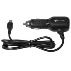Ładowarka sam. Navitel 12-24V 1,1m microUSB(zasilacz)