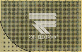 RE200-C3 Prototyping board, CEM3, spacing 2.54 mm, 38 x 61 soldering pads