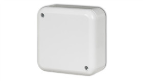 Puszka Instalacyjna Natynkowa Ze Złączkami Biały Pn-1