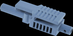 HFBR4513Z LWL connectors Simplex Latching with crimp ring, blue