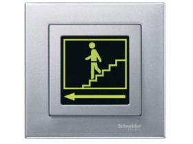 MERTEN SYSTEM M Płytka czołowa sygnalizacji świetlnej LED aluminiowy MTN587060 SCHNEIDER ELECTRIC