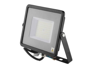 VT-56 Naświetlacz LED SMD 50W 5750lm 115lm/W 6400K Chip SAMSUNG IP65 czarny 21761 V-TAC