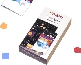 Primo Toys PRIMO008A-DE Zestaw przygodowy Cubetto MINT „W głębi kosmosu” Zestaw rozszerzający Od 3 lat