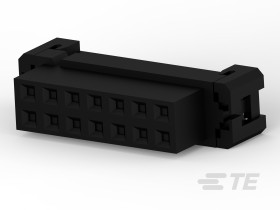 Złącze PCB 14-pinowe AMP-LATCH raster: 2 mm 2-rzędowe TE Connectivity Kabel125 V W osłonie