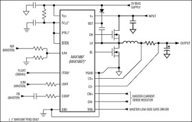 Quick-PWM Slave Controllers for Multiphase, Step-Down Supplies
