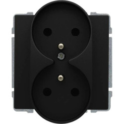 KOS 66 Gniazdo podwójne z uziemieniem bez ramki 2x2P+Z 16A 250V 660949