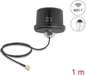 81468 Antenna RP-SMA connector, WLAN, omnidirectional