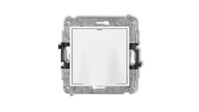 Icon Mechanizm Wypustu Kablowego Biały Mat 25Iwpk