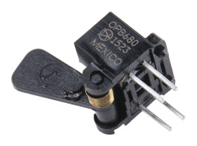 Czujnik optyczny szczelinowy Przewlekany Optek OPB680