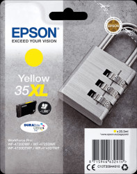 C13T35944010 Ink - Epson - yellow - 35XL - original