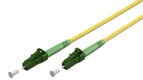 Kabel światłowodowy (FTTH), Singlemode (OS2) Yellow, Żółty (Simplex), 2 m - Długość kabla 2 m