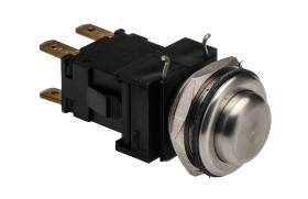 Nasadka przełącznika Zatrzaskowy DPDT średnica wycięcia 19.2mm, montaż panelowy Arcolectric (Bulgin) Ltd