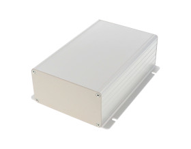 Obudowa Aluminium szerokość zew. 78 mm długość zew. 121 mm wys. zew. 28 mm Hammond IP54 Przezroczysty anodyzowany