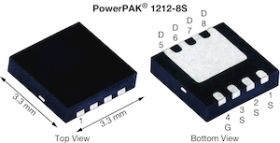 SiSS63DN P-Channel 20 V (D-S) MOSFET
