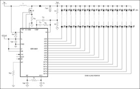 Integrated 16-Channel LED Driver with Switch-Mode Boost and SEPIC Controller