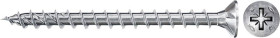 Fischer 670188 Power-Fast II CZF Wkręt z łbem płaskim 4 mm 20 mm Krzyżakowy PZ stal cynkowany galwanicznie 300 szt.