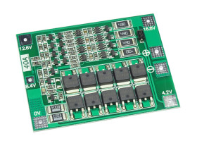 Moduł BMS zabezpieczający Li-ion 4S 40A 14.4V 16.8V