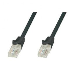 Patch cord Cat5e UTP 0,5m czarny CCA
