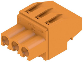 Weidmüller Obudowa złącza pin żeńskiego na kabel Ilość pinów 3 Wymiary siatki: 5.08 mm 2763400000 600 szt.