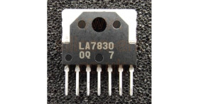 LA7830 vertical deflection output circuit - Sanyo