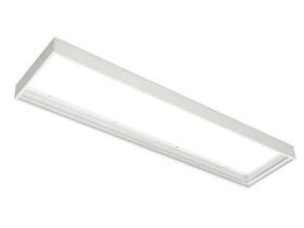 Rama do natynkowego montażu paneli sufitowych LED ALPHA PRO (1195x295mm), biała