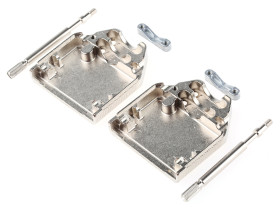 Osłona tylna D-Sub 15 -pinowe Cynk odlewany Proste Amphenol Communications Solutions A