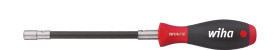 Wiha Wkrętak z uchwytem na bity SoftFinish mocowanie pierścieniem rozprężnym trzon elastyczny, 1/4 268 mm 38614 01479