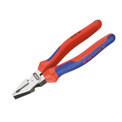 Knipex 02 02 180 SB High Leverage Combination Pliers Multi-Comp Grip 180mm (7in)
