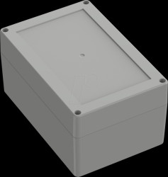 6U07181209017 Industrial housing, 180 x 120 x 90.3mm, IP65, light gray