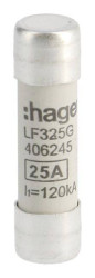 Hager LF325G LF325G Bezpiecznik (Ø x D) 10 mm x 38 mm Zawartość 10 szt.