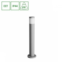 STELLA COLUMN GU10 6W CCT 230V 270ST IP44 IK08 175X722MM SZARY OKRĄGŁA