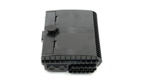 Mufa Światłowodowa Telcoline 8F, 2 Wejścia, 12 Wyjść, Czarna