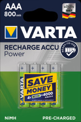 56703 101 404 VARTA Ready-2-Use, 4xmicro, 800mAh