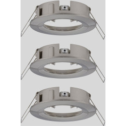 Paulmann 92479 EBL Choose Recess-Mount Bracket Set IP44 Brushed Iron
