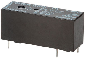 Przekaźnik mocy 24V dc SPST Omron, montaż PCB 2618Ω Otwór przezierny