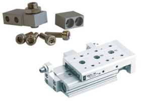 Siłownik z prowadzeniem SMC