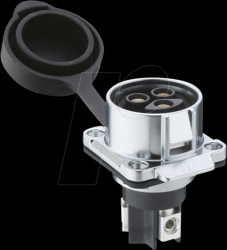 2820 08 TF1CB QuickLock flange-mounted coupling, size 28, 8-pin