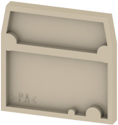 End plate for SAK series, 0697360000