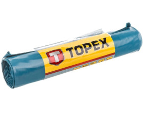 Worki na ciężkie odpady 80 L błękitne super mocne wymiary 60x90cm - grubość 100 mic folia LDPE 23B257 /5szt./