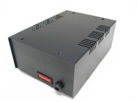 T27 Obudowa metalowa T-27 wymiary: 120 x 65 x 160 mm - czarna - wentylacja