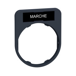 legend holder with marche marking for