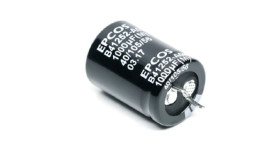Kondensator 15000μF 35V dc Zatrzaskowy EPCOS roztaw: 10mm 30 x 45mm