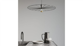 Lampa Wisząca Plum 1 Led Cct Średnia Czarna Lp-0407/1P M Bk Triangle Light...