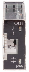 Timer Relay Montaż na panelu 12V dc SPDT 2-stykowy Omron SPDT 0.1 min → 10h H3RN Wielofunkcyjne funkcyjny