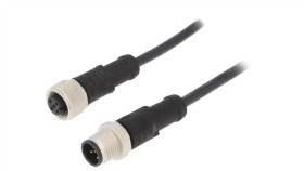 M12a05ml12aflsb001 Kabel Do Czujników/Automatyki 5Pin M12-M12 1M Wtyk Wtyk